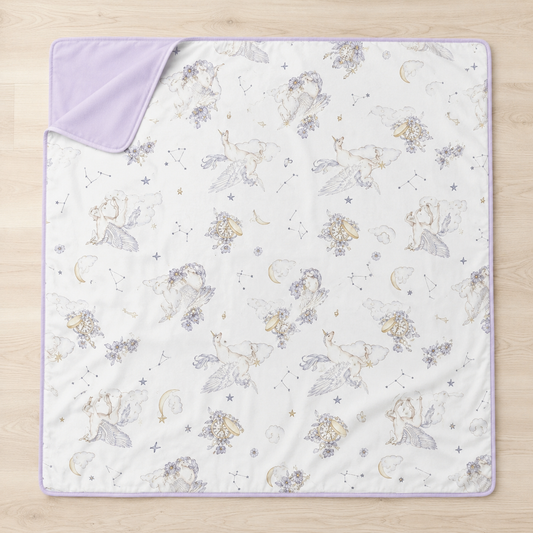 Cosmic Unicorn Reversible Blanket