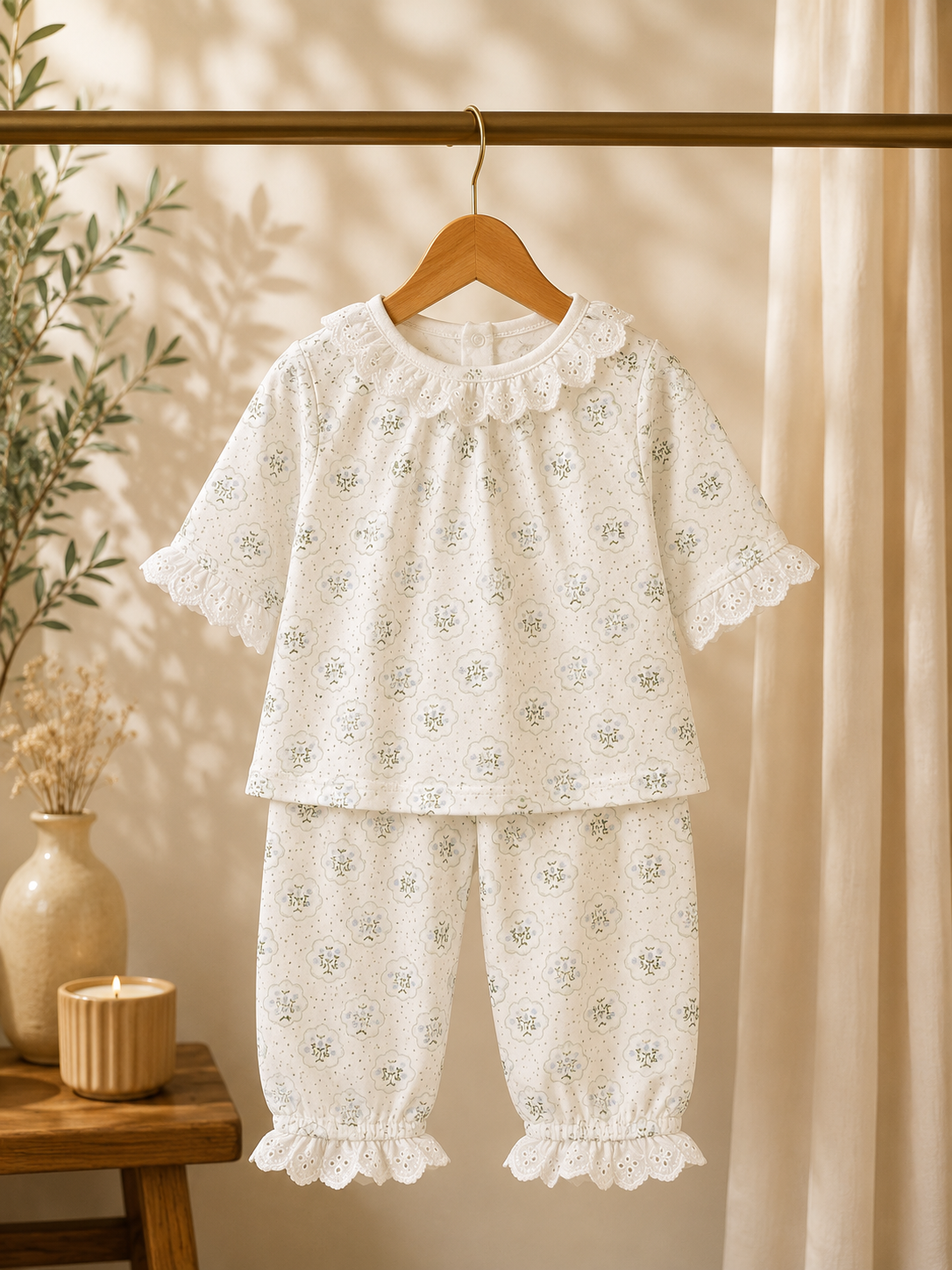 Bloom Lace Lounge Set
