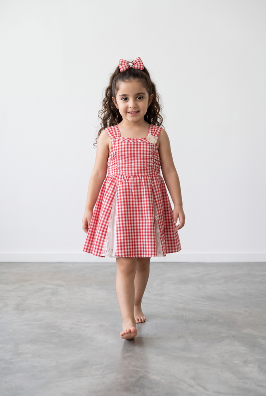 Picnic Gingham Dress