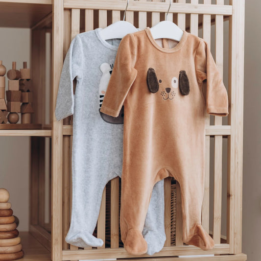 White Knit Baby Set