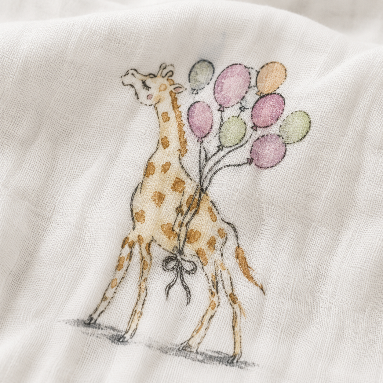 Party Parade Muslin  Blanket