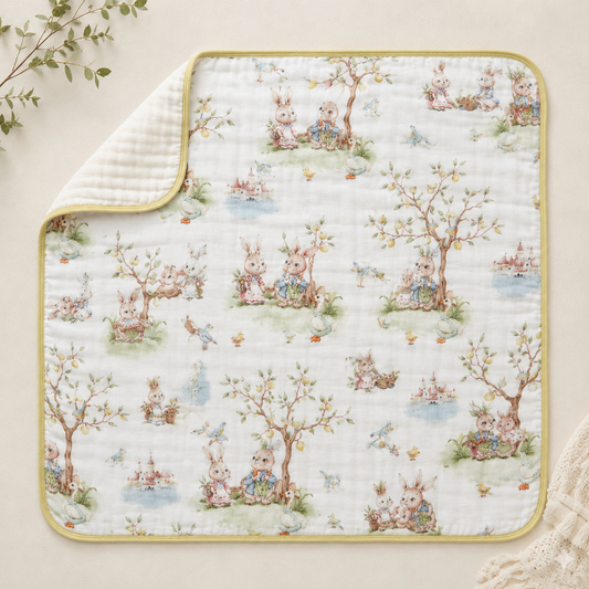 Enchanted Garden Muslin Blanket
