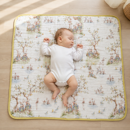 Enchanted Garden Muslin Blanket