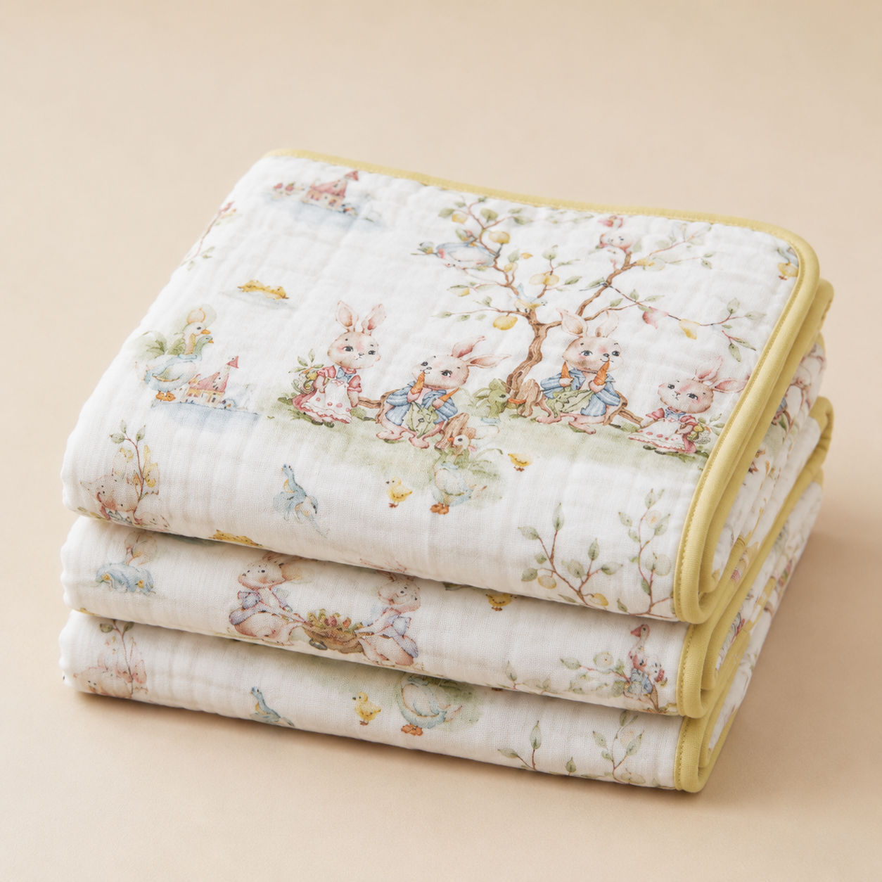 Enchanted Garden Muslin Blanket