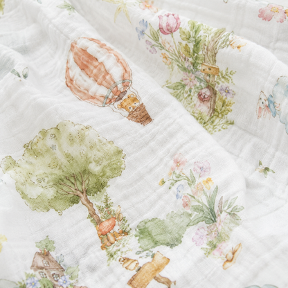 Enchanted Meadows Muslin Blanket