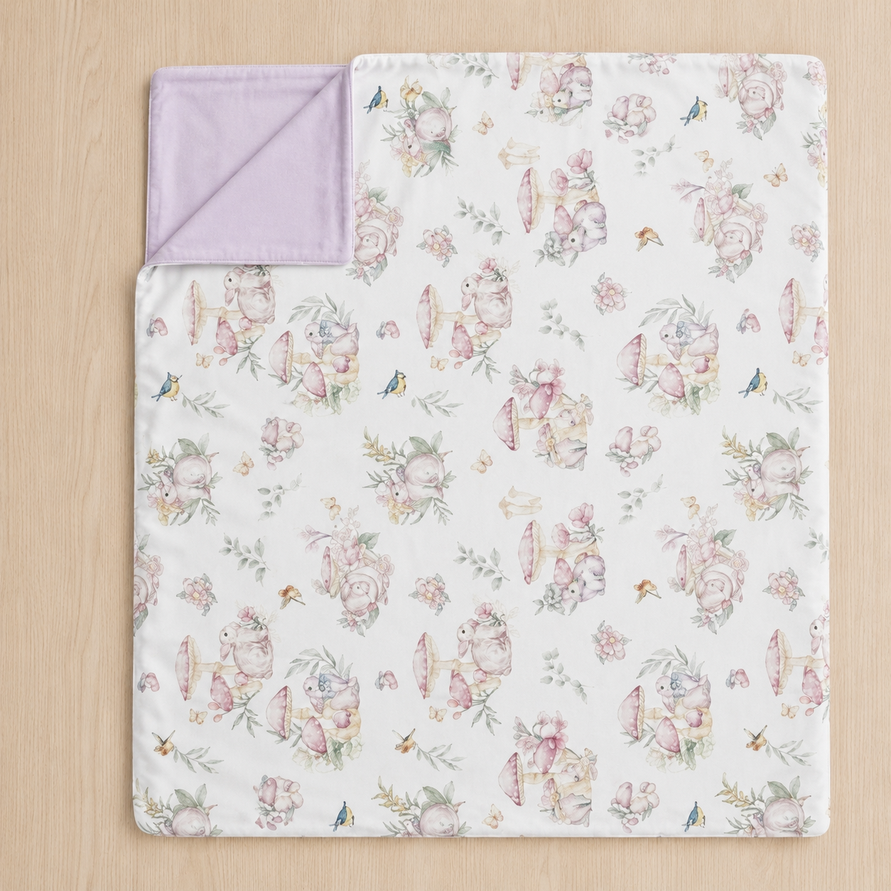 Dreamland Parade Reversible Baby Blanket