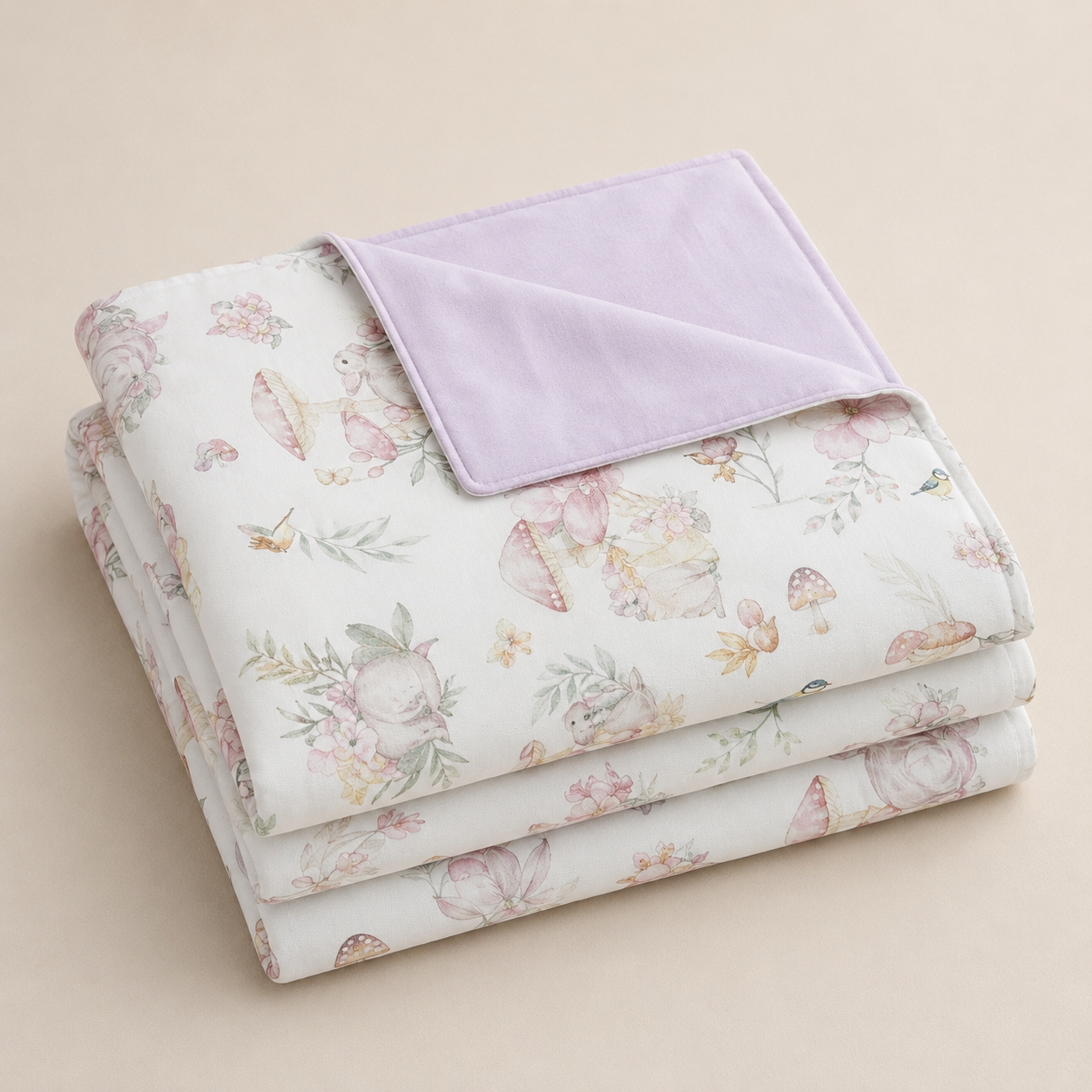 Dreamland Parade Reversible Baby Blanket