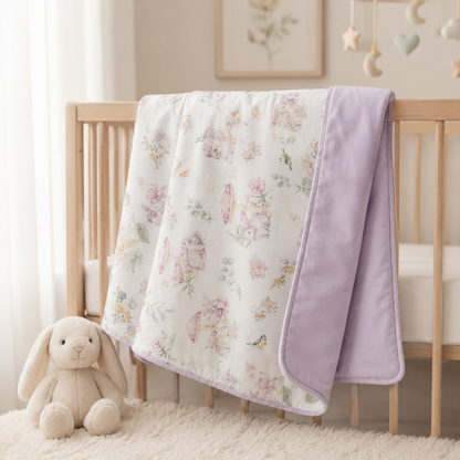 Dreamland Parade Reversible Baby Blanket