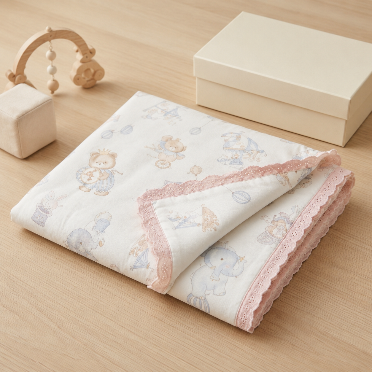 Little Circus Princess Baby Blanket