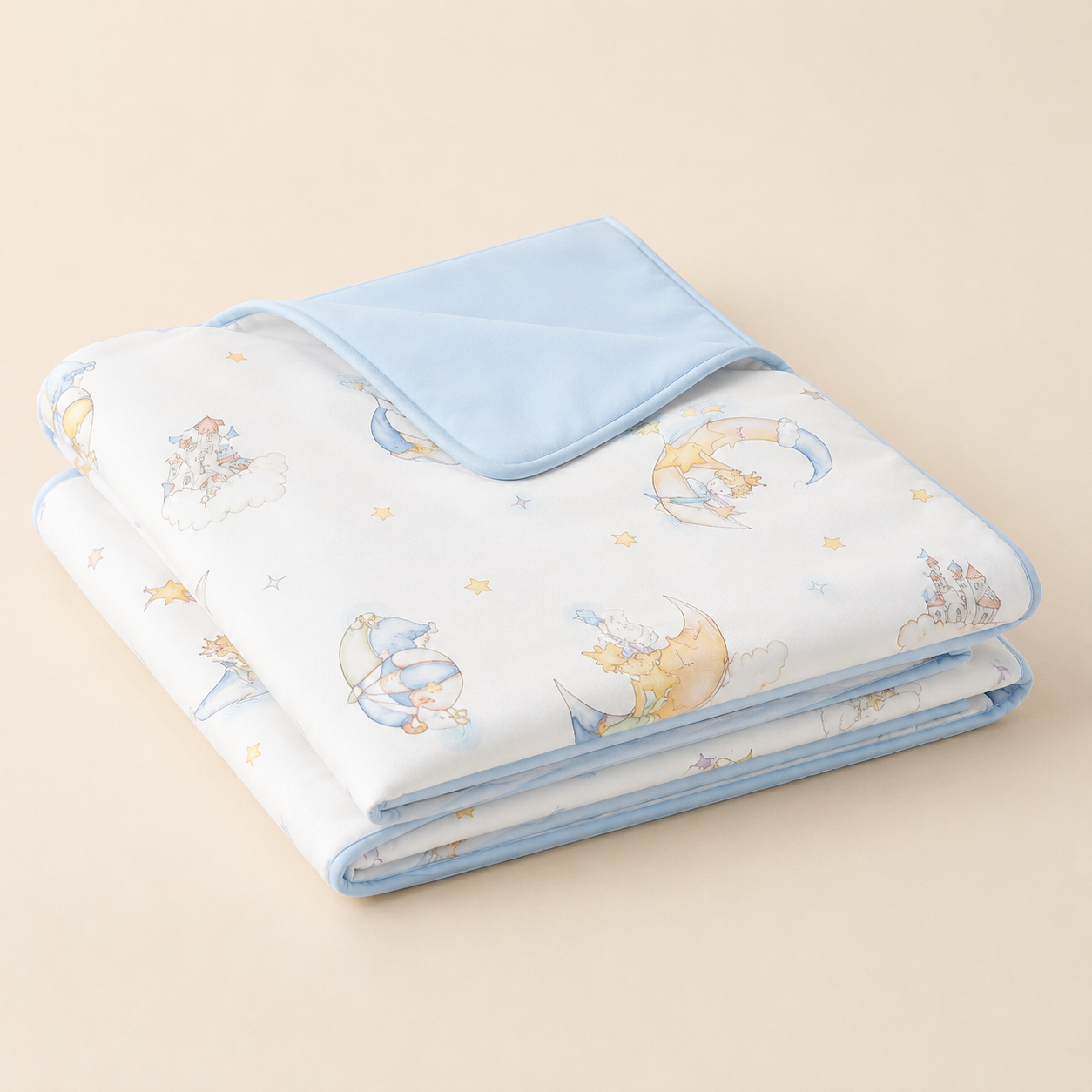 Moonlit Dreams Reversible  Baby Blanket