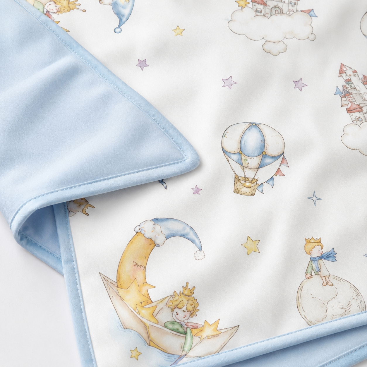 Moonlit Dreams Reversible  Baby Blanket