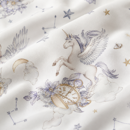 Cosmic Unicorn Reversible Blanket