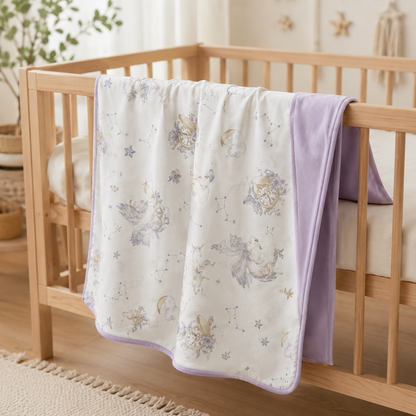 Cosmic Unicorn Reversible Blanket