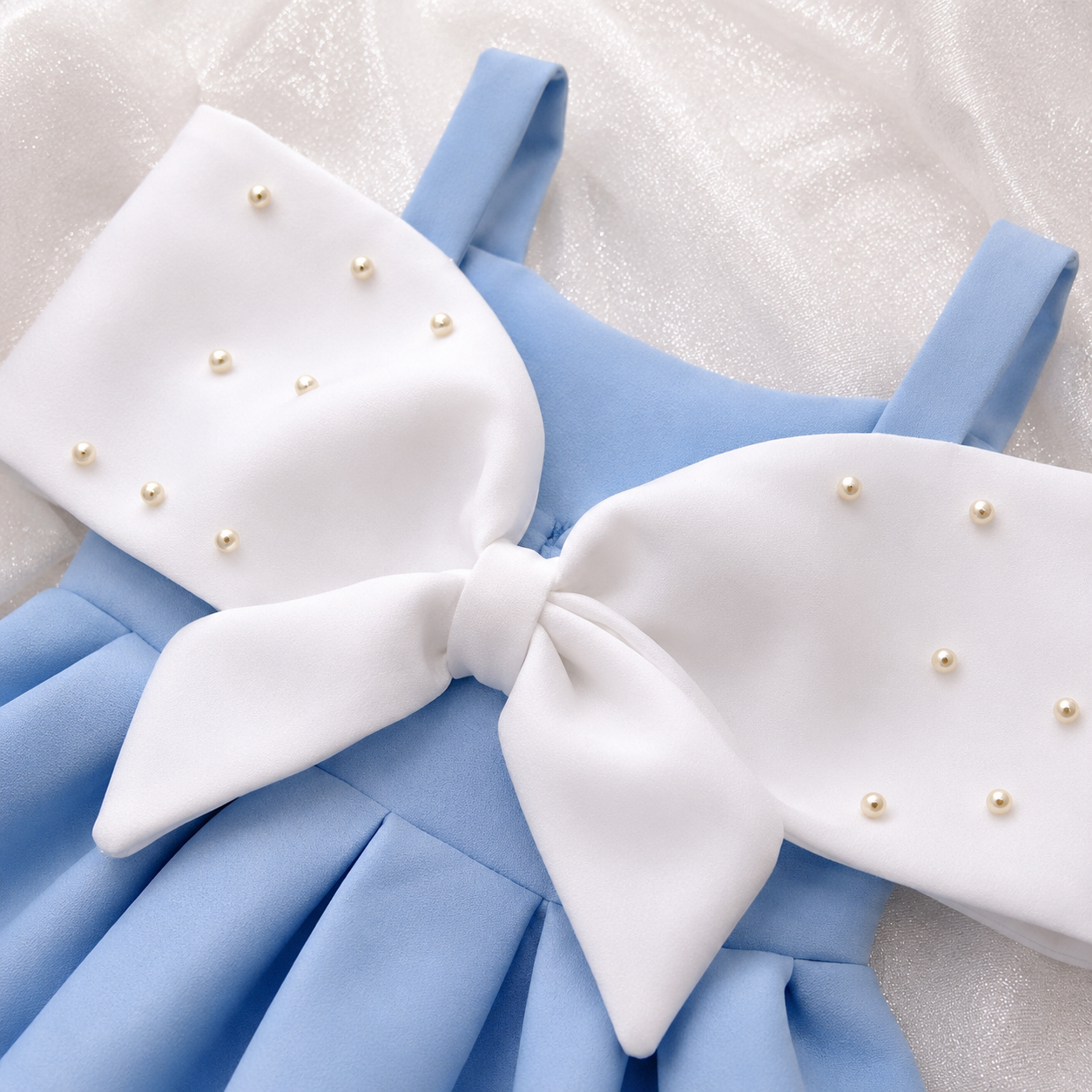 Sky Bow Princess Dress