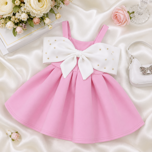 Sky Bow Princess Dress