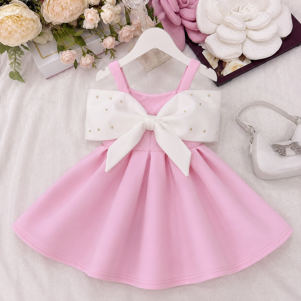 Sky Bow Princess Dress
