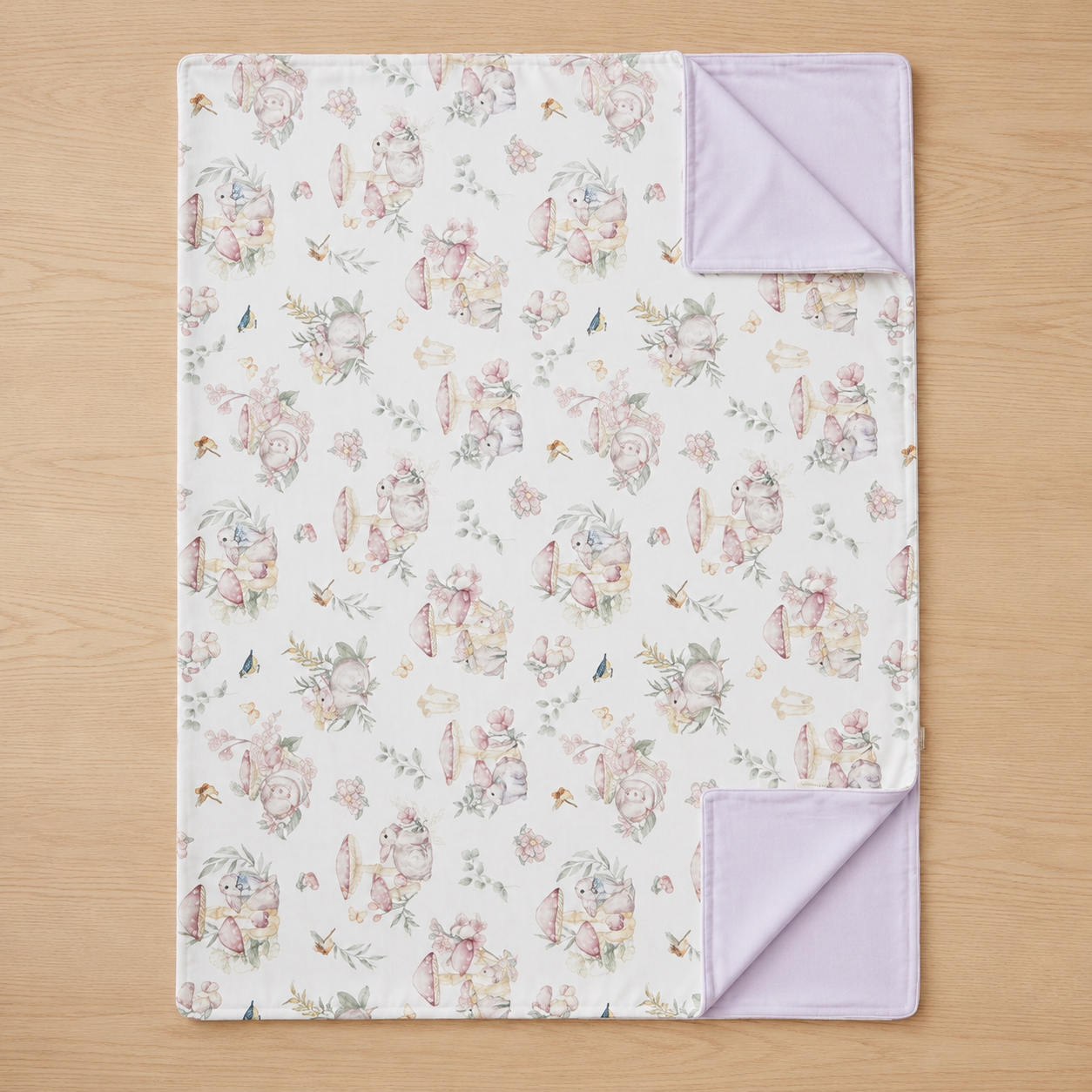 Melodic Meadows  Quilt Blanket