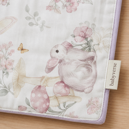 Melodic Meadows  Quilt Blanket