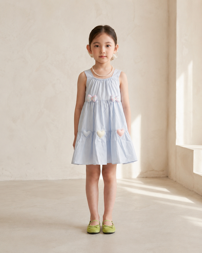 Sweetheart Tiered Dress