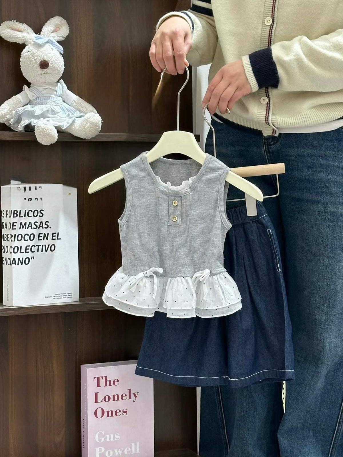 Daisy Frill Denim Co-Ord Set