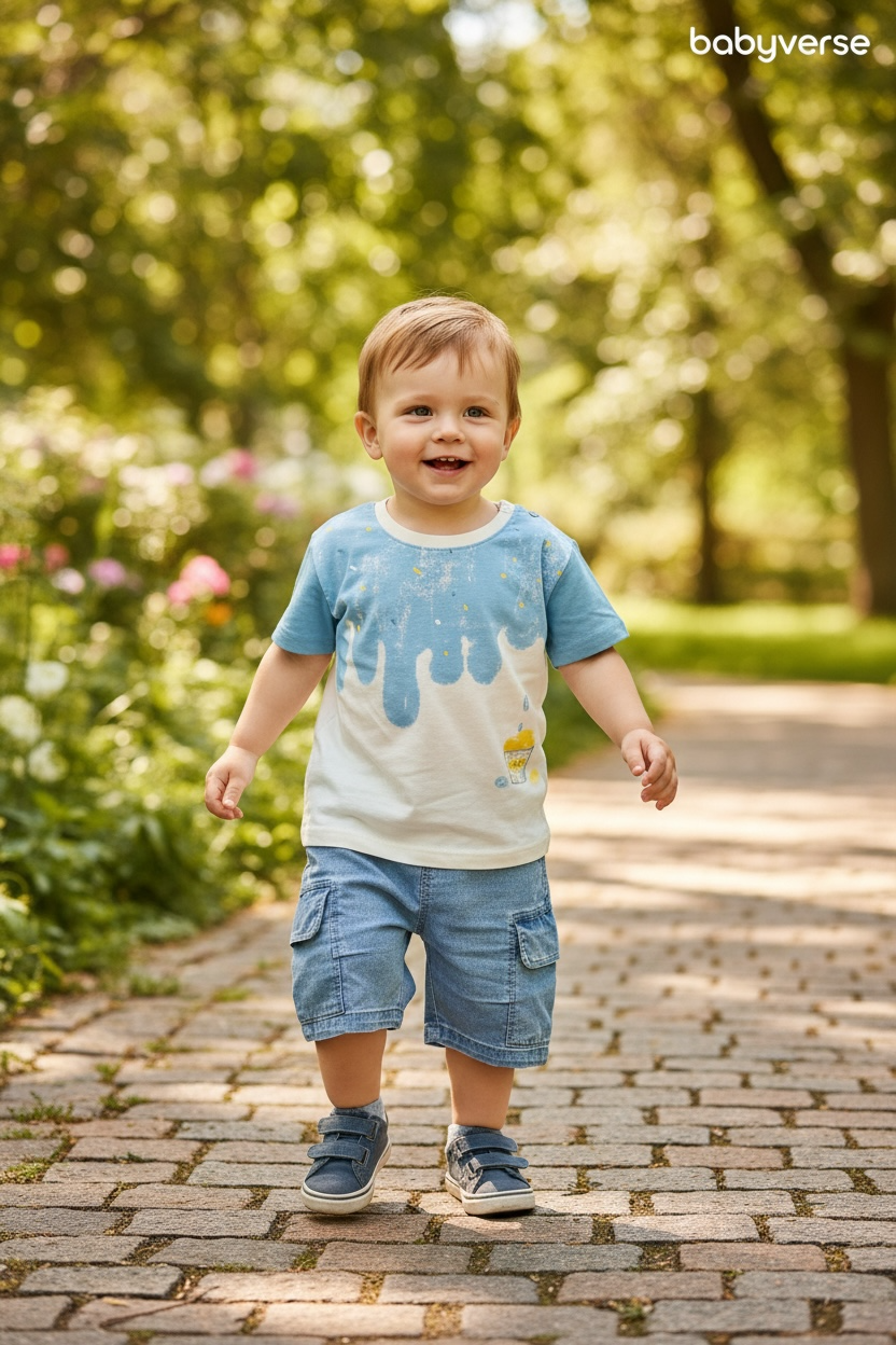 Splash Play Cargo Shorts Set