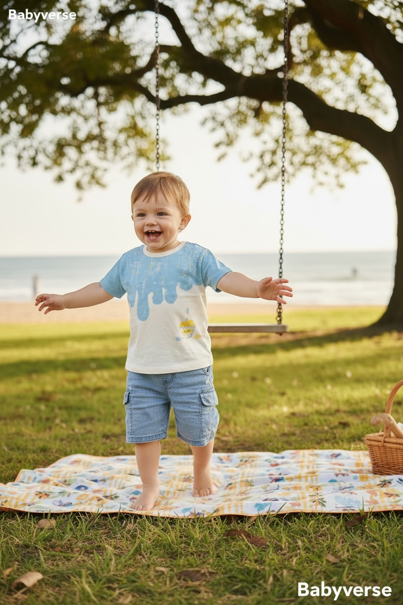 Splash Play Cargo Shorts Set