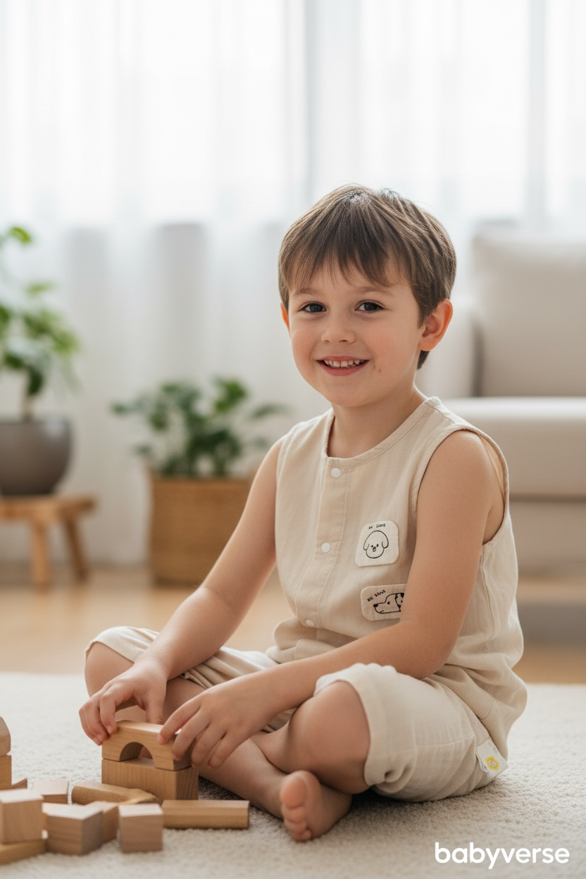 Dreamy Cloud Sleeveless Romper
