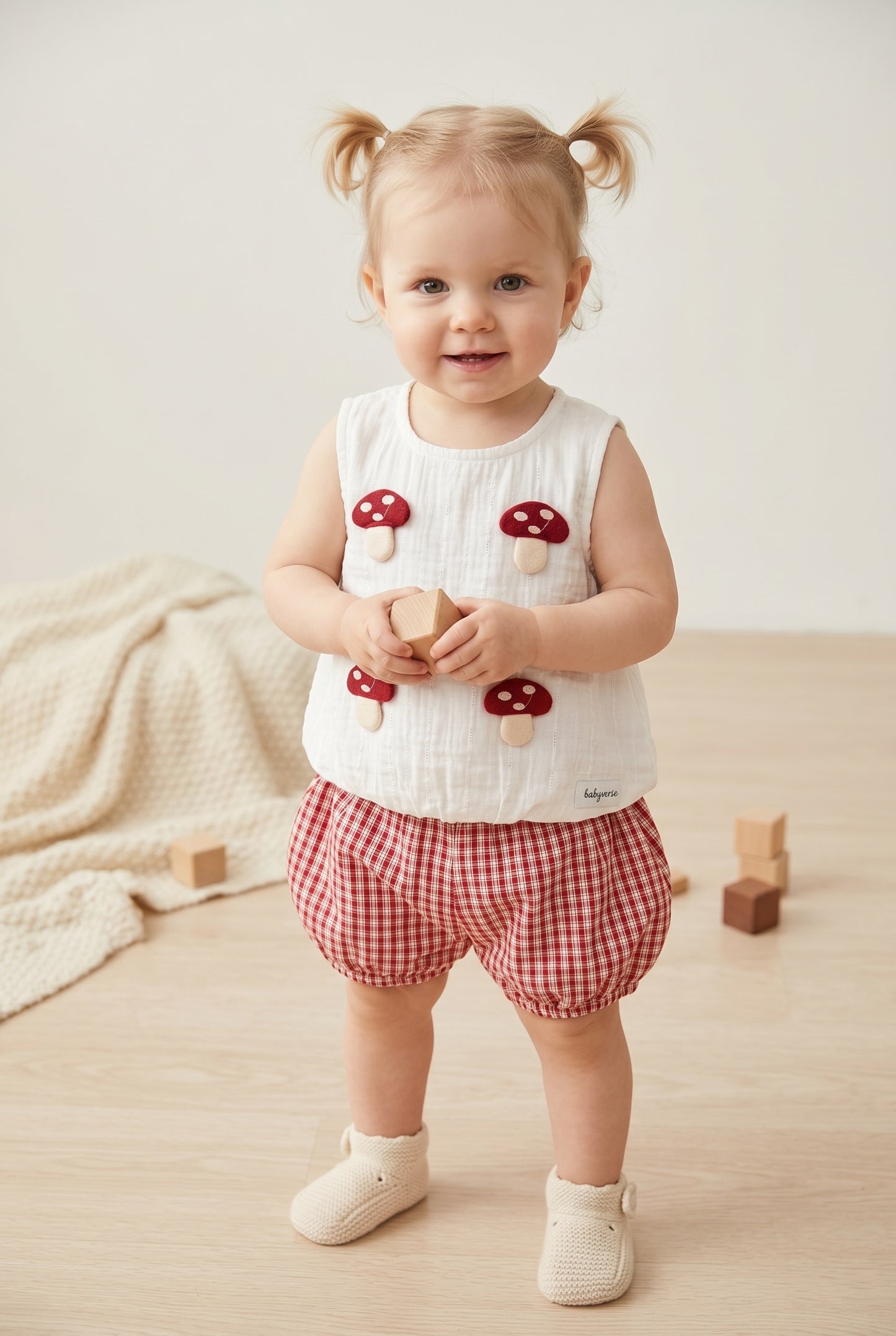 Woodland Mushroom Skort Set