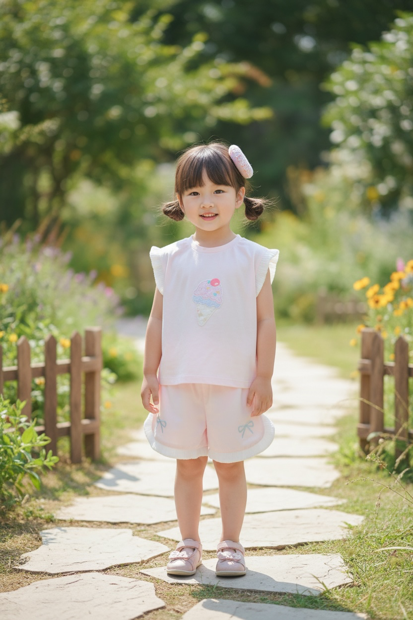 Sweet Treat Ruffle Shorts Set
