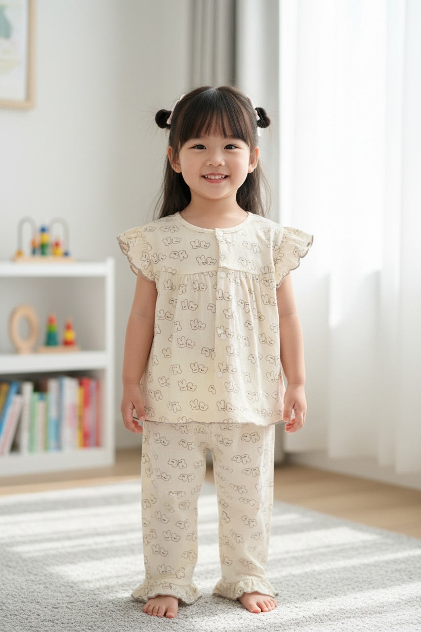 Bunny Bliss Cotton Lounge Set