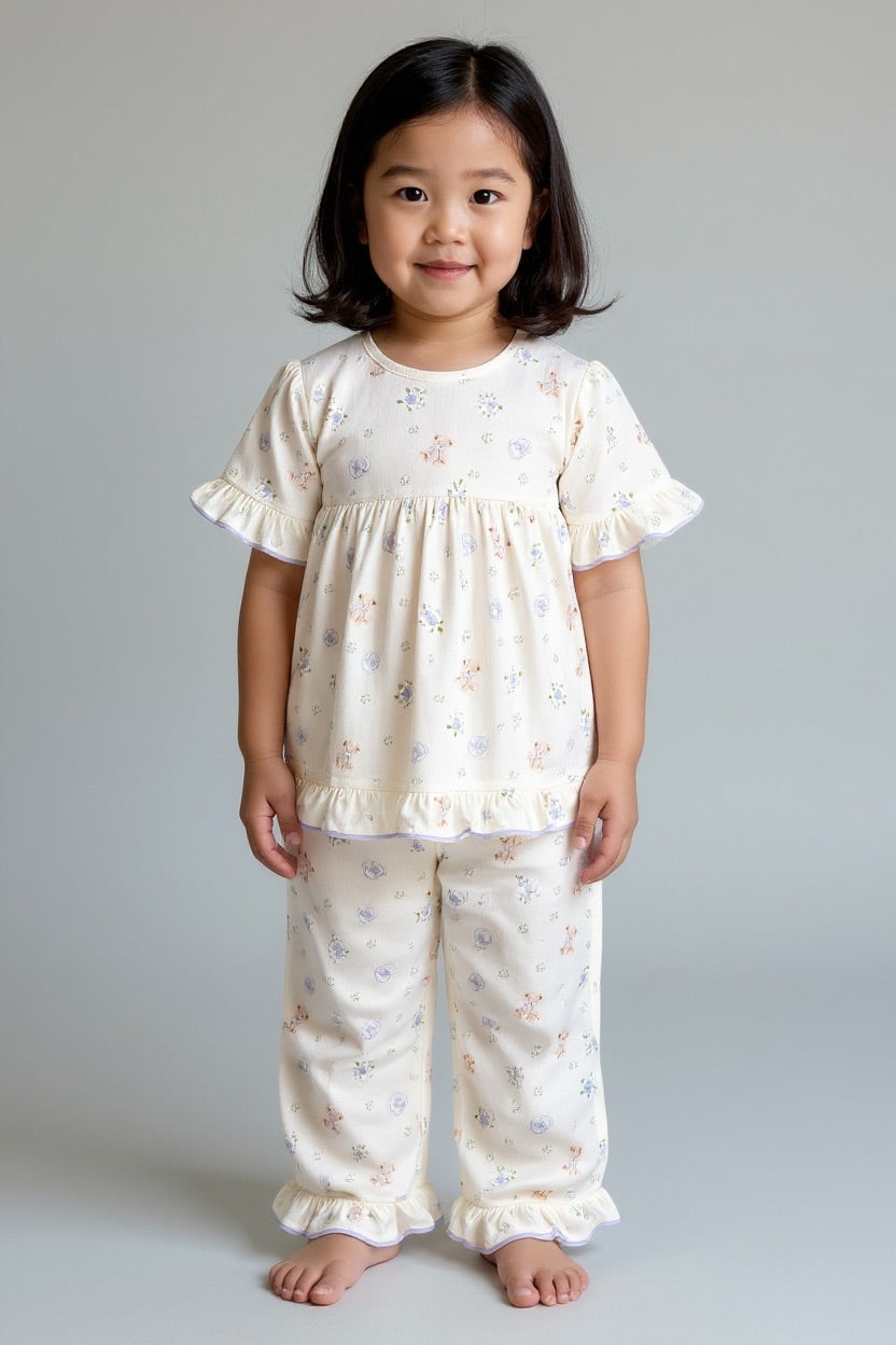 Bunny Bliss Cotton Lounge Set