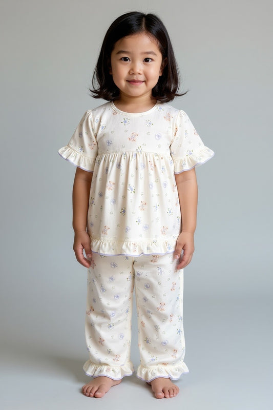Bunny Bliss Cotton Lounge Set