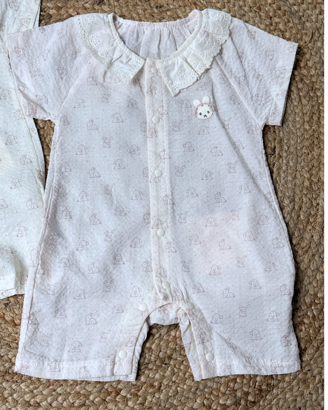 Premium Cotton Peter Pan Collar Baby Romper