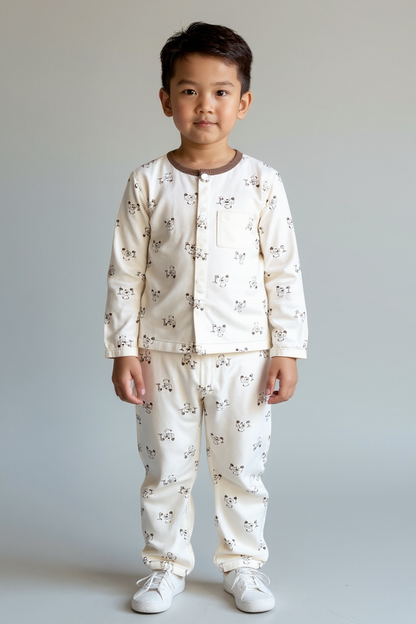 Puppy Pals Cotton Night Suit