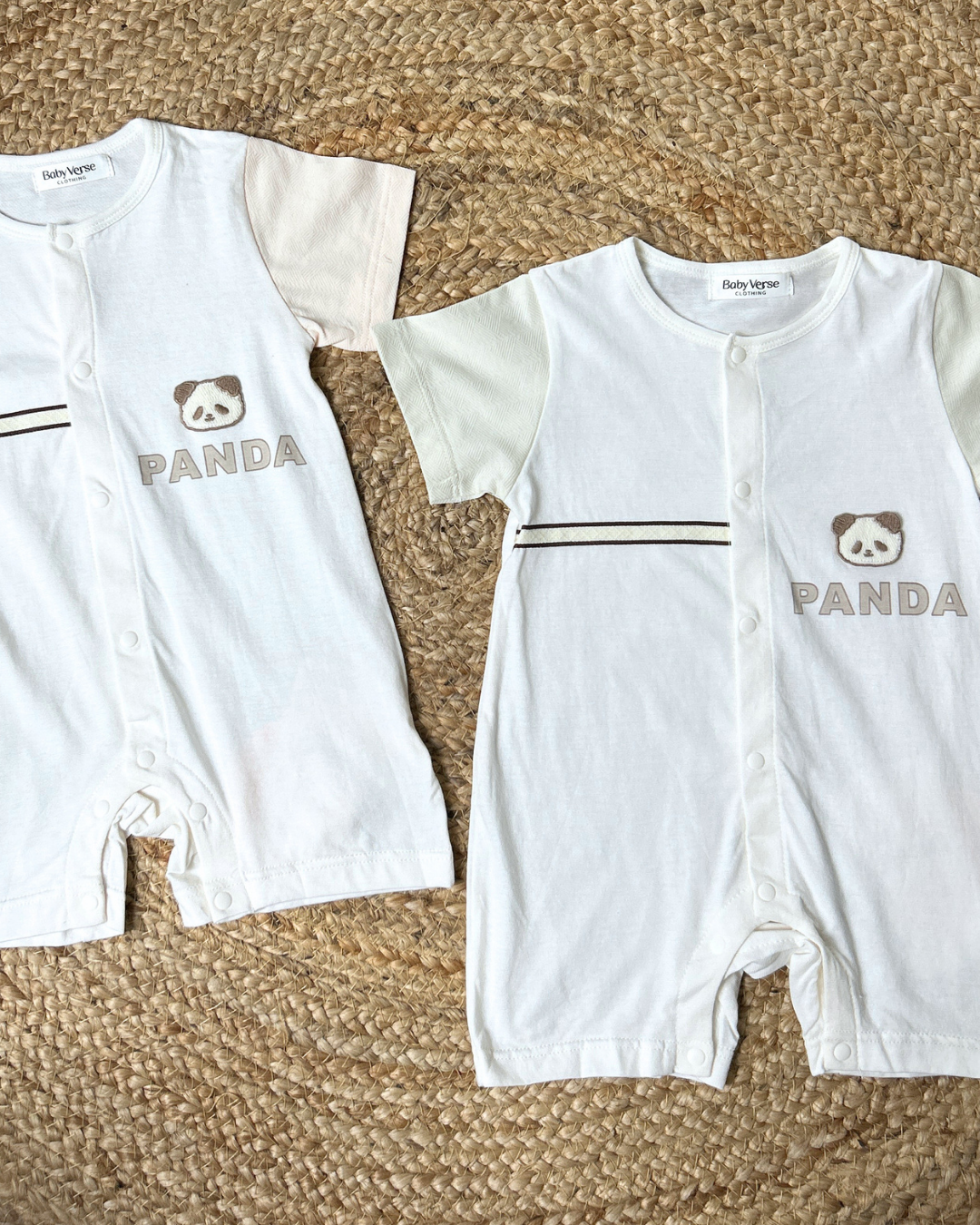 Premium Cotton Panda Baby Romper