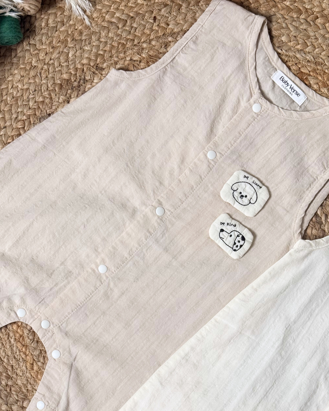 Dreamy Cloud Sleeveless Romper