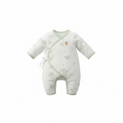 Premium Organic Cotton Kimono Wrap Sleepsuit
