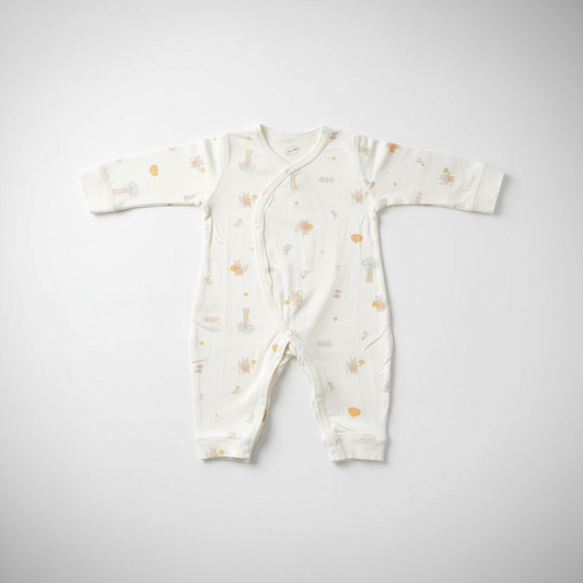 Premium Kimono Wrap Cotton Sleepsuit