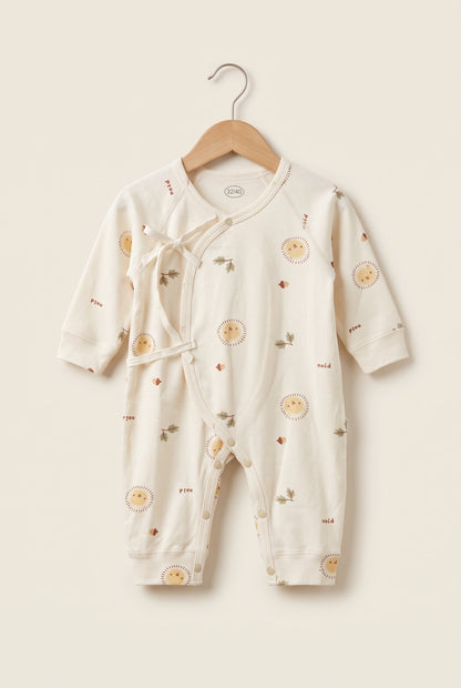 Sunshine Garden Wrap Winter Romper