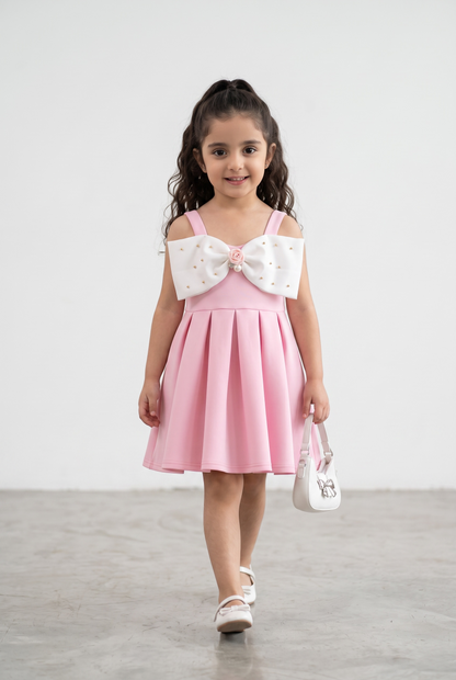 Sky Bow Princess Dress