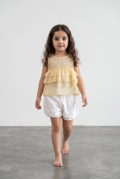 Sweet Waffle Tiered Dress