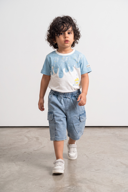 Splash Play Cargo Shorts Set