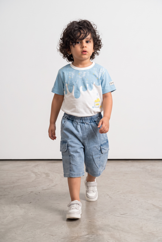 Splash Play Cargo Shorts Set