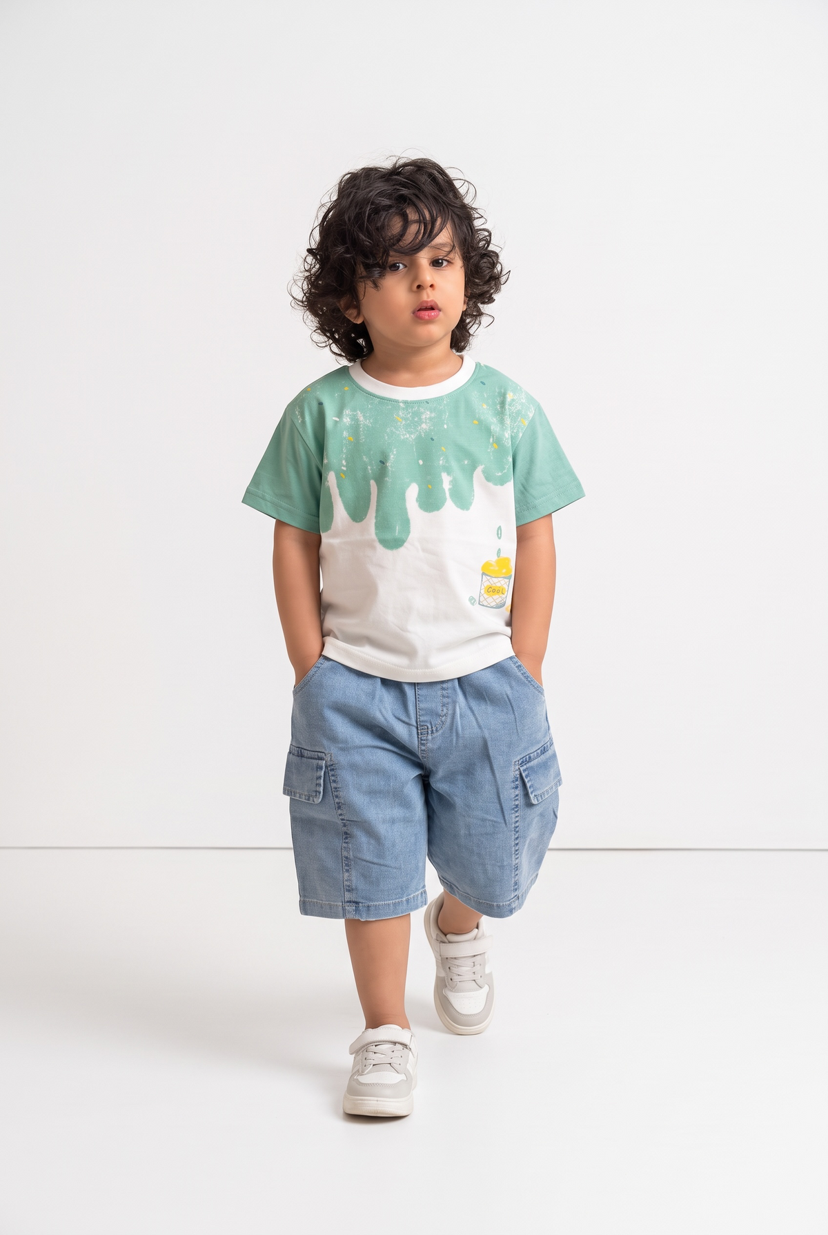 Splash Play Cargo Shorts Set