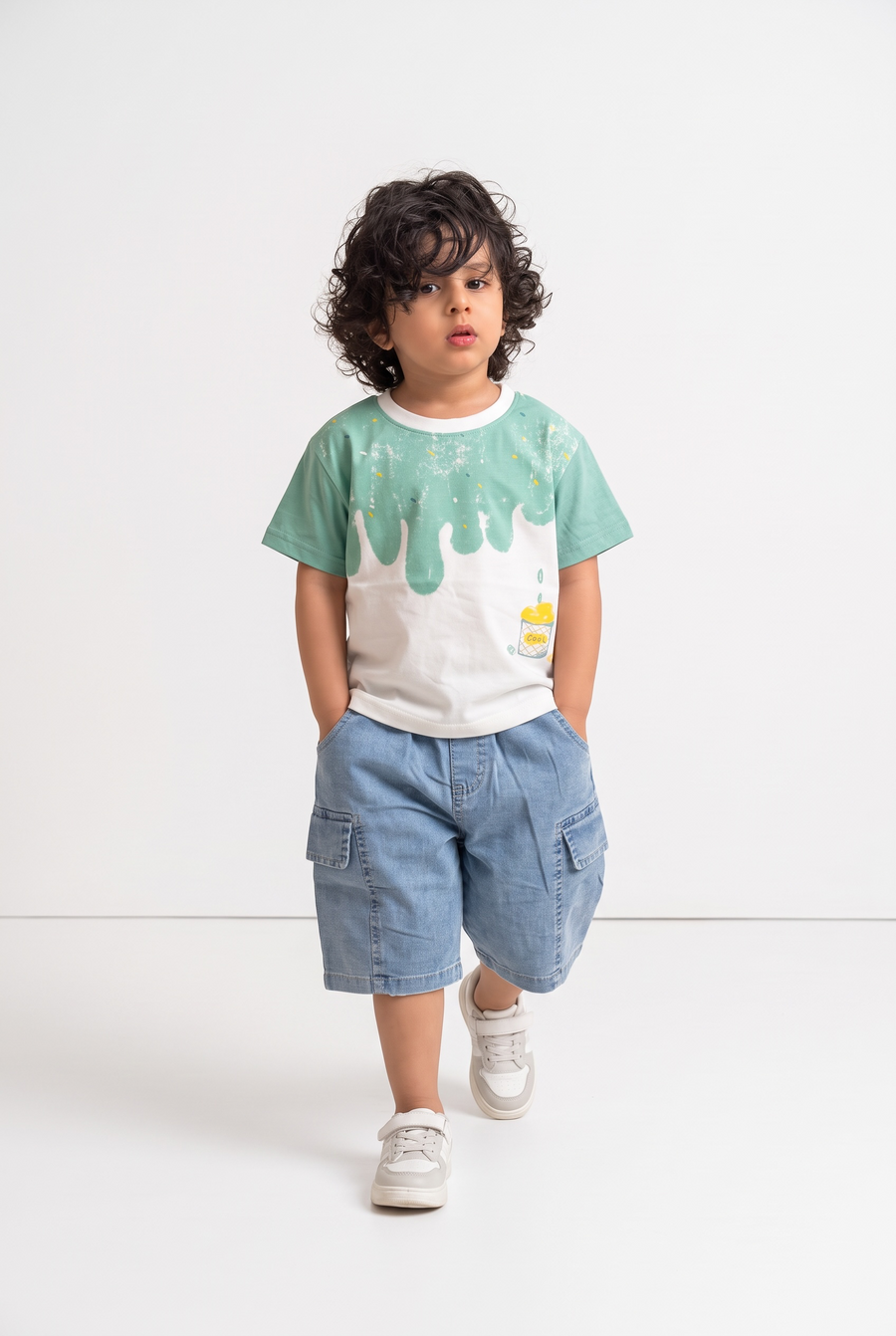 Splash Play Cargo Shorts Set