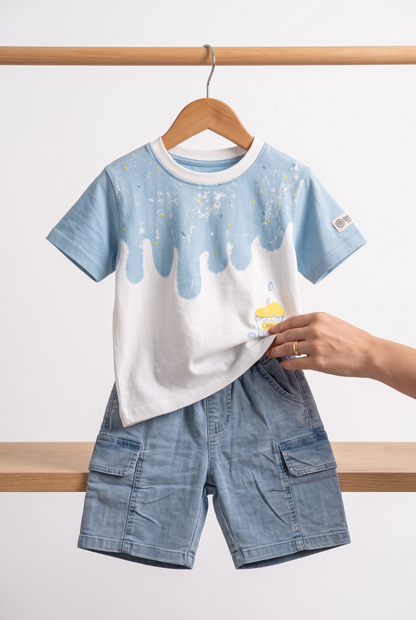 Splash Play Cargo Shorts Set